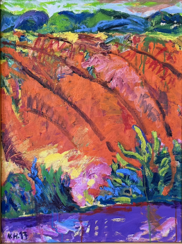 Original Gemälde "Vegetation" - Norbert Hornig